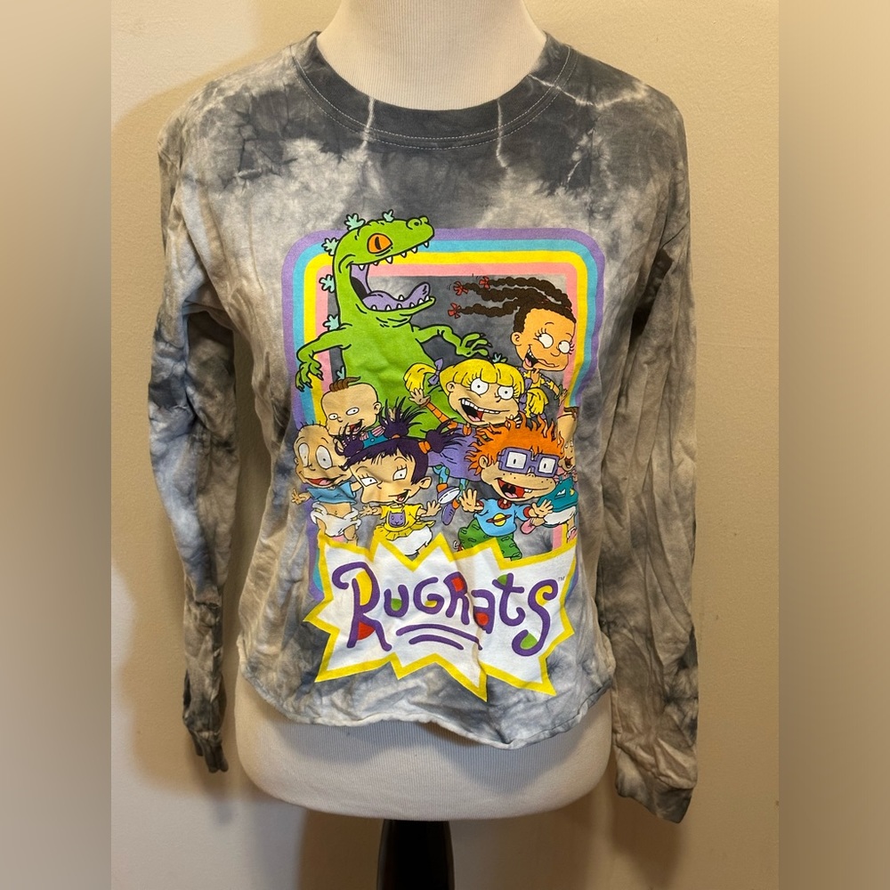 Nickelodeon Rugrats Tie Dye Graphic Long Sleeve Tee